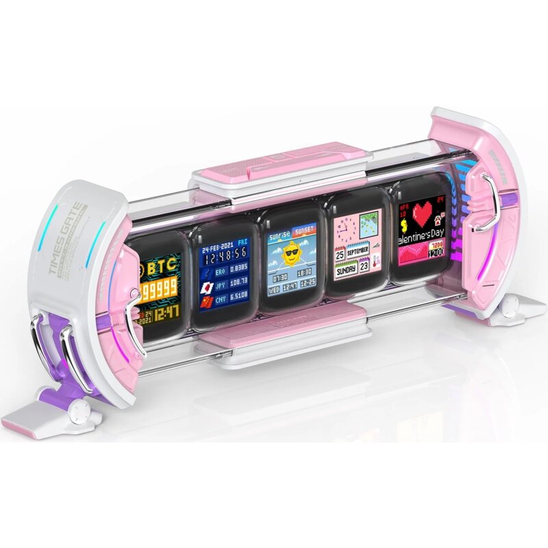 Wyświetlacz DIVOOM Times Gate Różowy