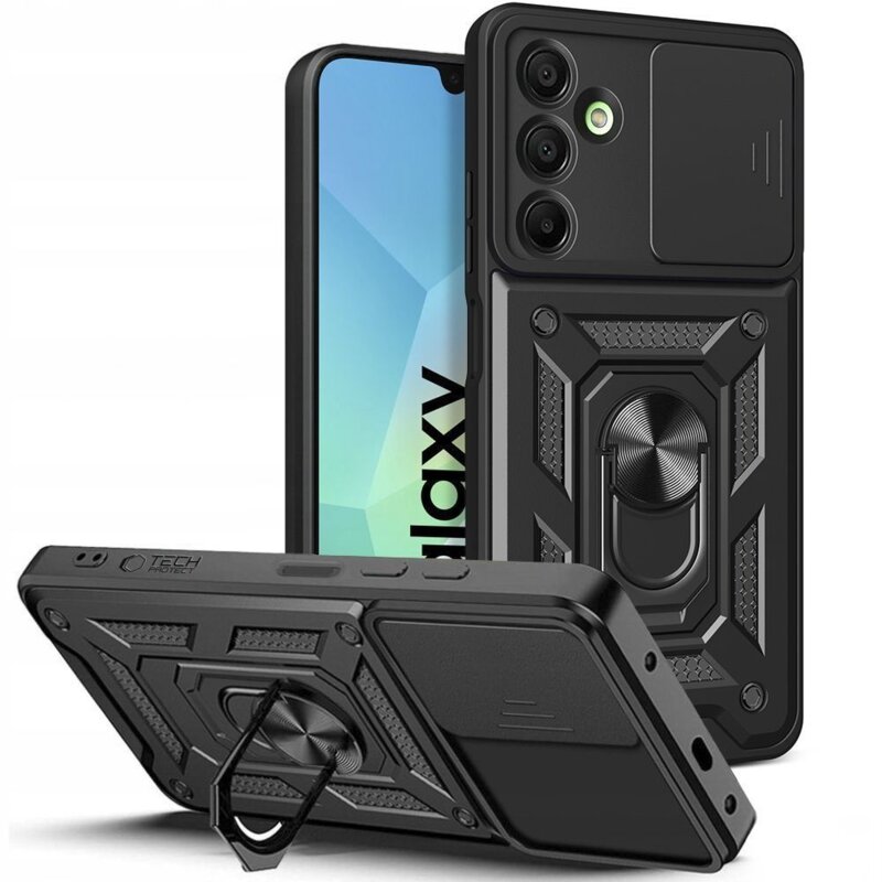 Etui TECH-PROTECT Camshield Pro do Samsung Galaxy A17 4G/5G Czarny