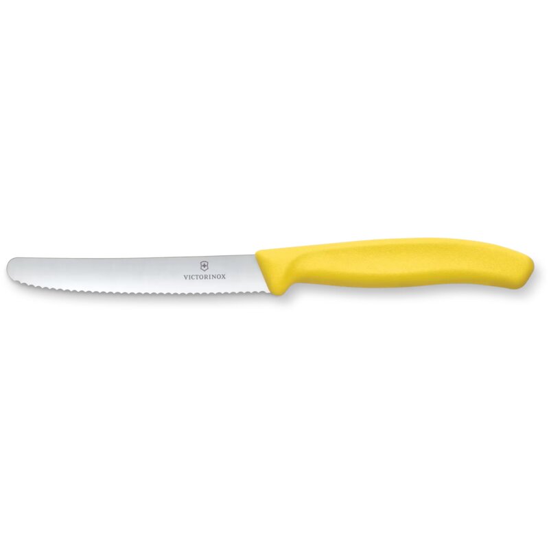 Nóż VICTORINOX Swiss Classic do pomidorów Żółty