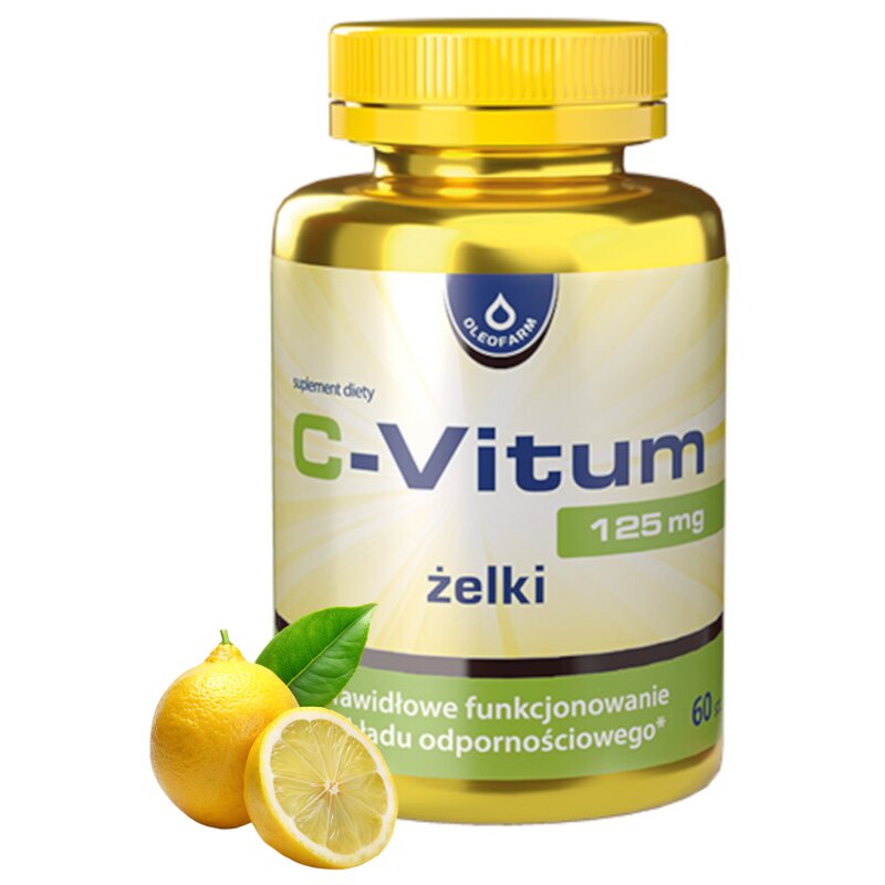 Witamina C OLEOFARM C-Vitum (60 żelek)