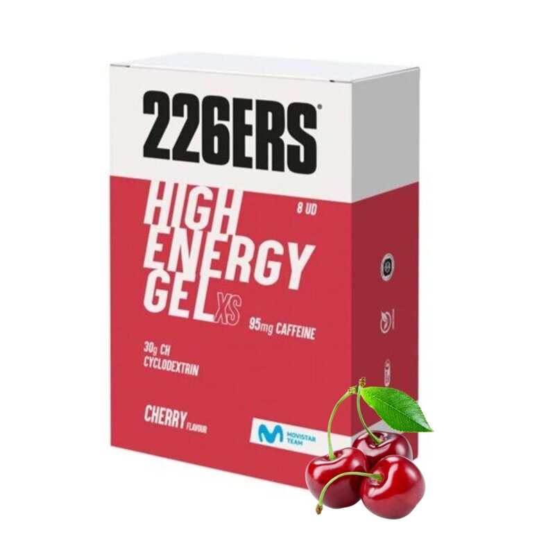 Żel energetyczny 226ERS XS High Energy Wiśniowy (8 x 45 g)