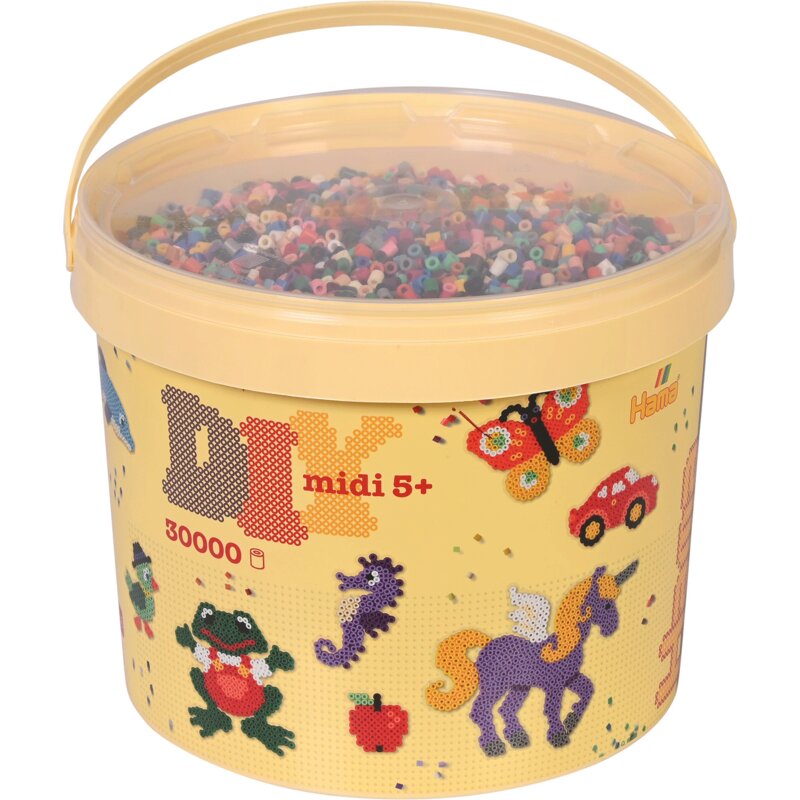 Zestaw kreatywny HAMA Midi Koraliki w wiaderku 015-181-67