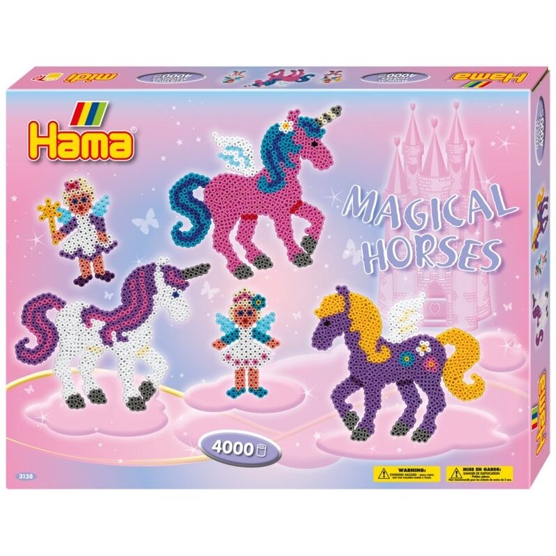 Zestaw kreatywny HAMA Magiczne Konie Zestaw prezentowy  015-3138