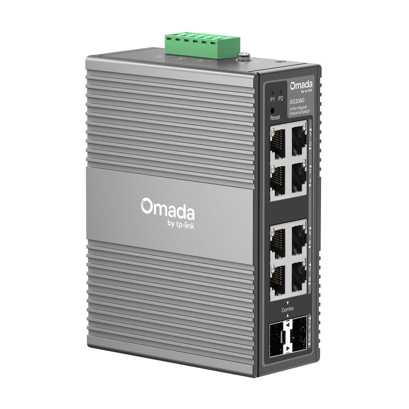Switch TP-LINK Omada IES208G Gigabit Ethernet, 8 portów, Zarządzalny