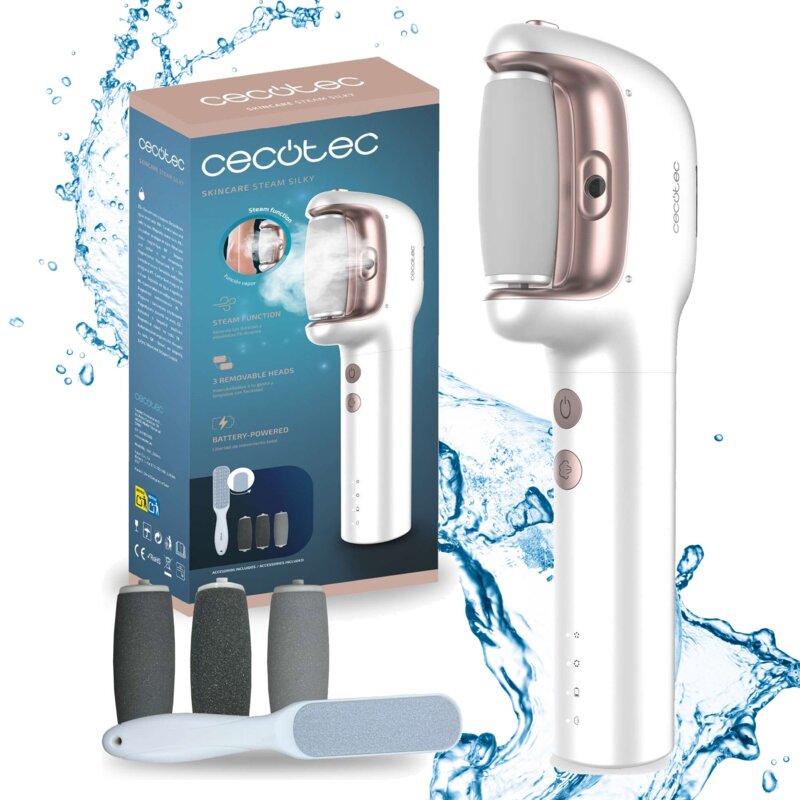 Pilnik elektryczny do stóp CECOTEC Skincare Steam Silky
