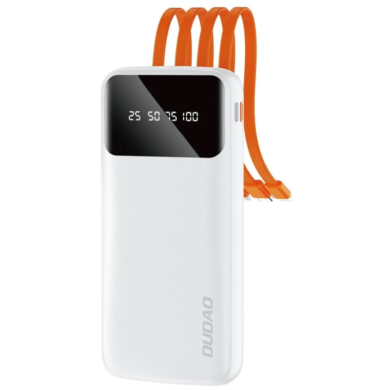 Powerbank DUDAO K6Pro 10000 mAh 15W Biały