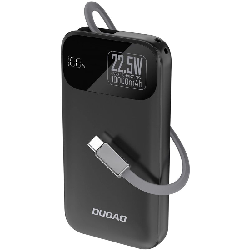 Powerbank DUDAO K31 10000 mAh 22.5W Czarny