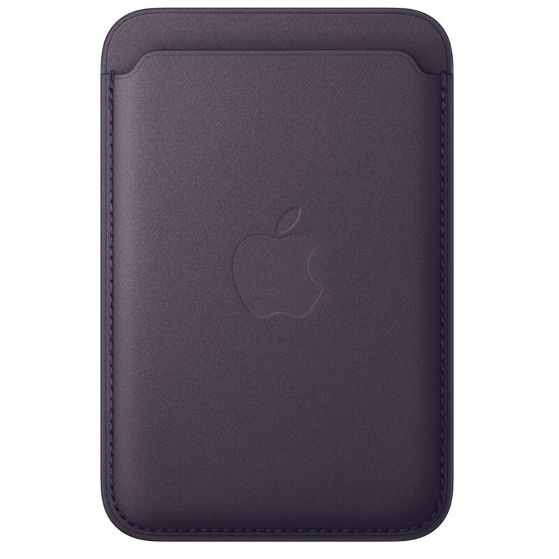 Apple z tkaniny FineWoven z MagSafe do iPhone Nocny fiolet