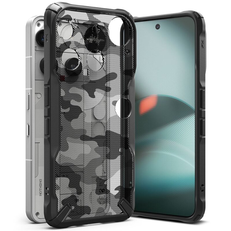 Etui RINGKE Fusion X do Nothing Phone 3 Czarny (moro)