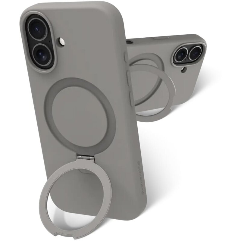 Etui DBRAMANTE1928 Roskilde MagSafe Kickstand Icon do Apple iPhone 17 Szary