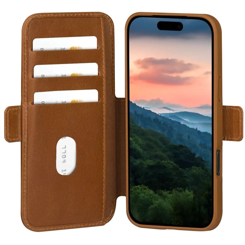 Etui DBRAMANTE1928 Copenhagen do Apple iPhone 17 Pro Brązowy