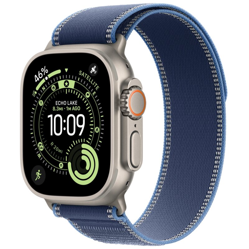 Pasek do Apple Watch do koperty 44/45/46/49mm M/L Niebieski