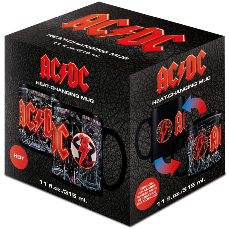 Kubek PYRAMID AC/DC Power Up Termoaktywny