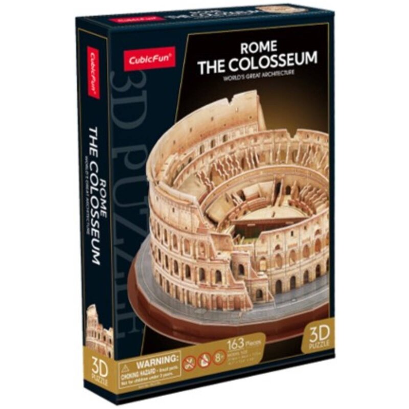 Puzzle 3D CUBIC FUN Koloseum w rzymie MC279H (163 elementy)