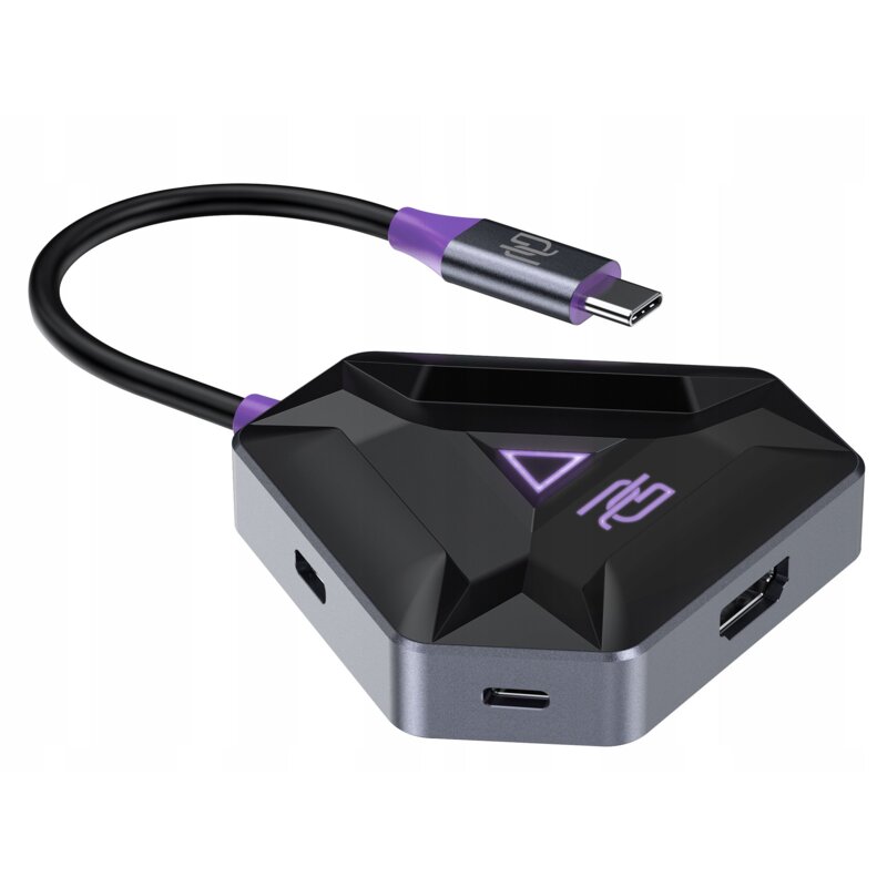 Hub PROOVE Gaming Spectre 5w1 USB Typu C, Pasywny