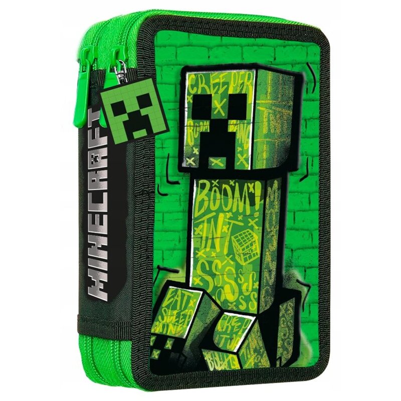 Piórnik KIDS EUROSWAN MC00054 Minecraft z wyposażeniem