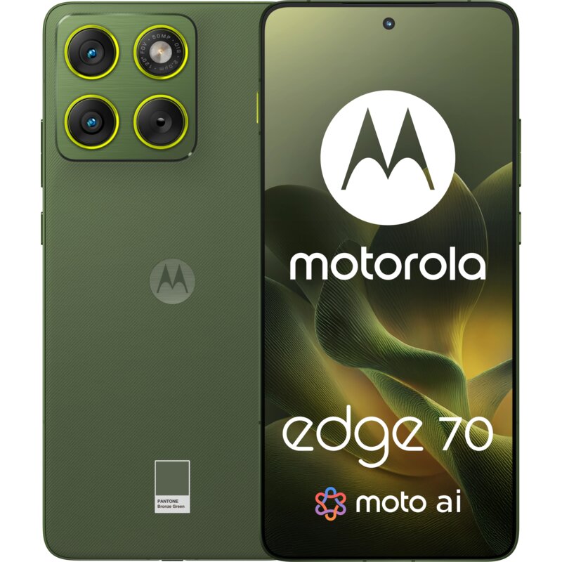 Motorola edge 70 12/512GB Funkcje AI 6,67" 120Hz 50Mpix Zielony