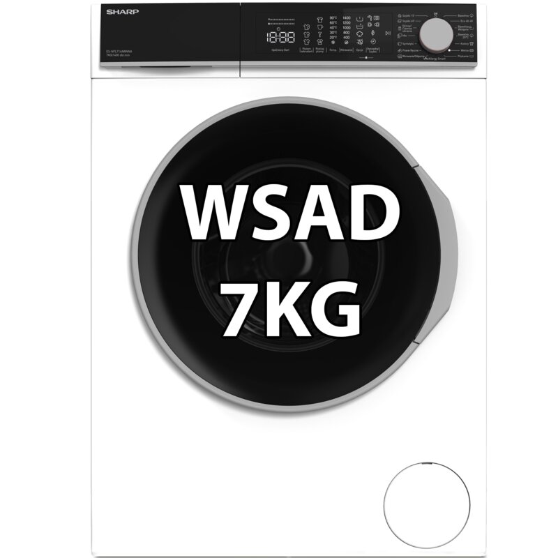 Sharp ESNFL714AWNNAPL 7kg 1400obr/min