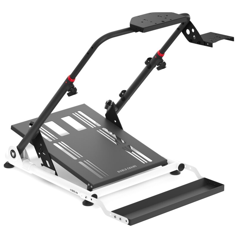 Stojak DIABLO CHAIRS X-Drive Mini Czarno-biały