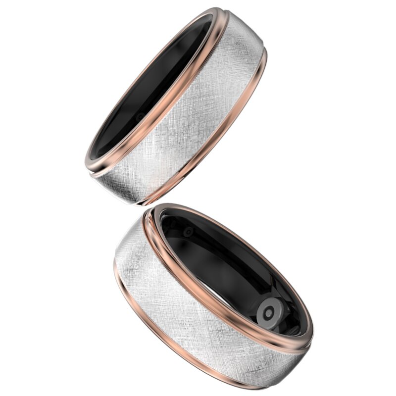 Smartring HIFUTURE Smart RING 2 8" 60mm Różowe-złoto