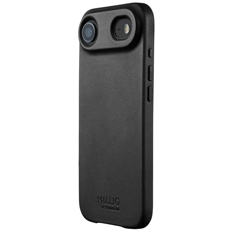 Etui MUJJO Leather MagSafe do Apple iPhone Air Czarny