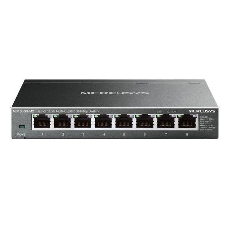 Switch MERCUSYS MS108GS-M2 2.5 Gigabit Ethernet, 8 portów