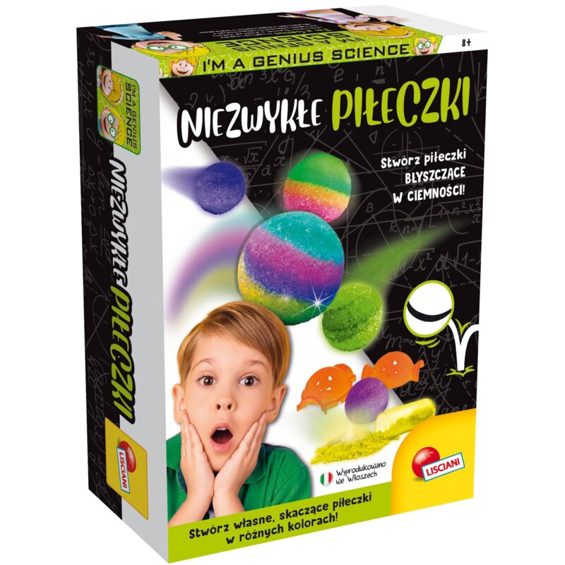 Zestaw kreatywny LISCIANI I'm a Genius Niezwykłe piłeczki 304-PL110452
