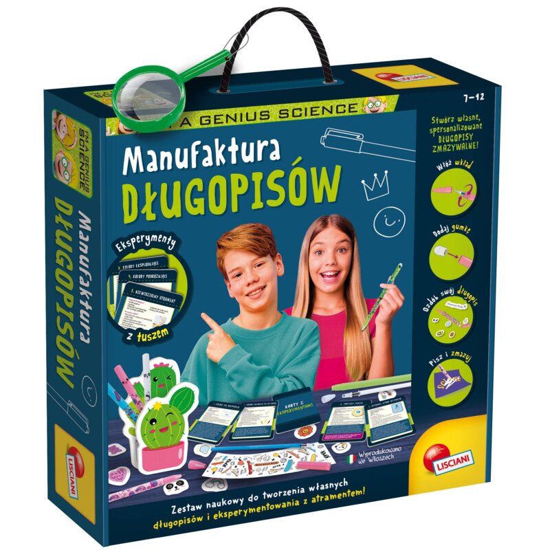 Zestaw edukacyjny LISCIANI I'm a genius Manufaktura długopisów 304-PL107988