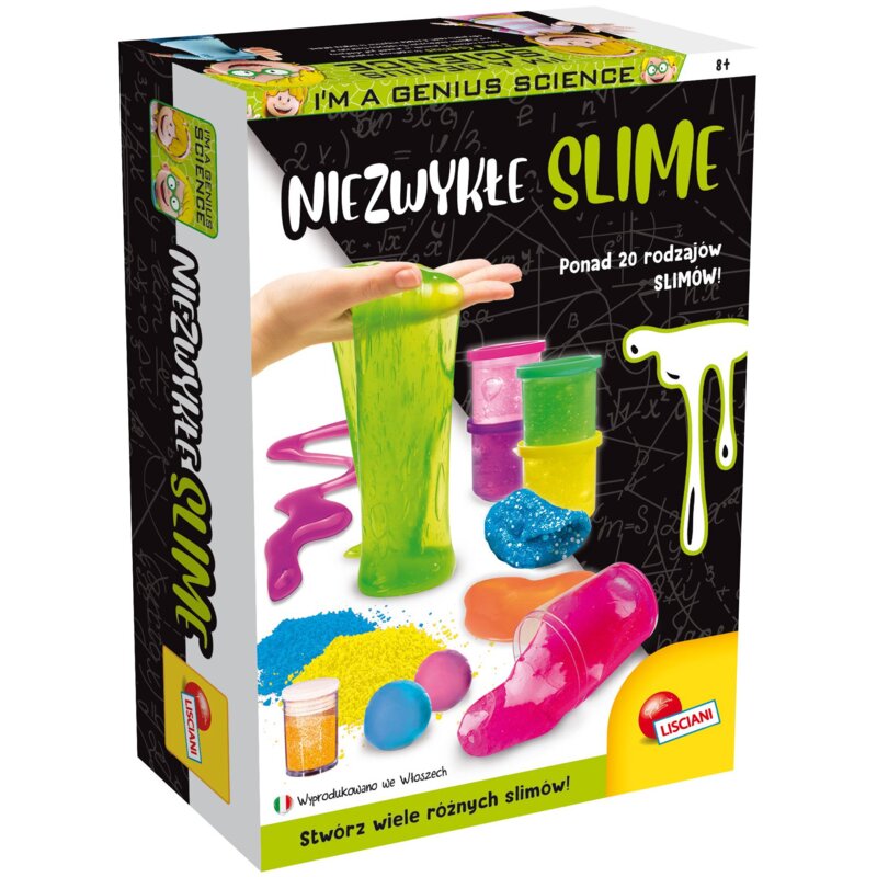 Zestaw kreatywny LISCIANI I'm a genius Laboratorium Slime 304-PL93397