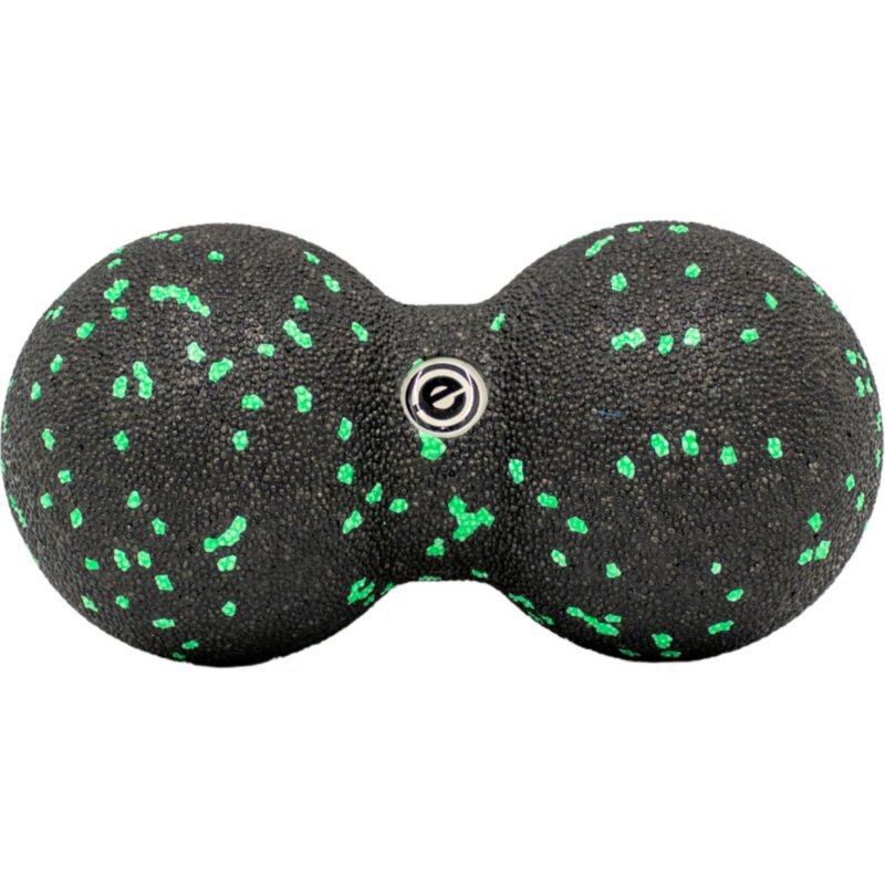Piłka do masażu ENERO FIT EPP Czarno-zielony (8 cm)