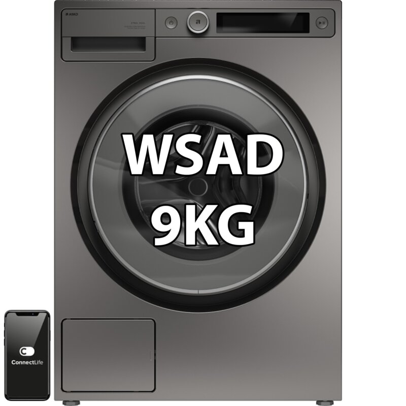 Pralka ASKO Style W5096RT 9kg 1600obr Steel Seal, Quattro Construction, Autodozowanie, WIFI ConnectLife