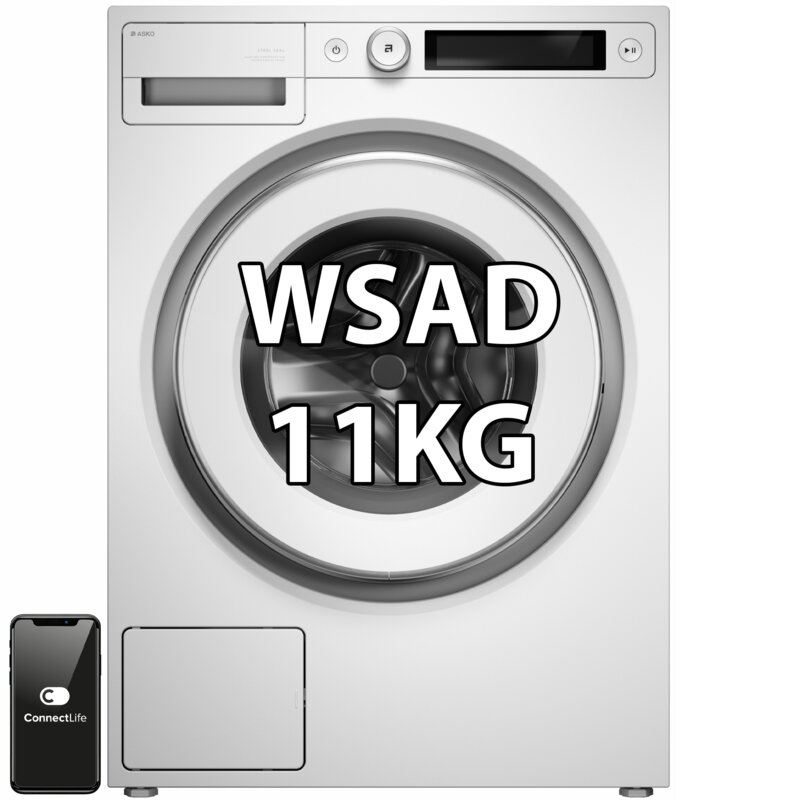 Pralka ASKO Style W5114CXLW 11kg  1400obr  Steel Seal, Quattro Construction, Autodozowanie, WIFI ConnectLife