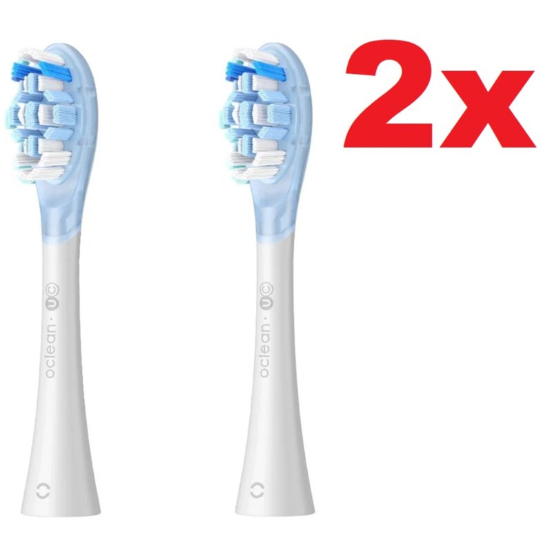 Oryginalna końcówka szczoteczki OCLEAN Ultra clean Biały (2 szt.) (Usuwanie przebarwień)