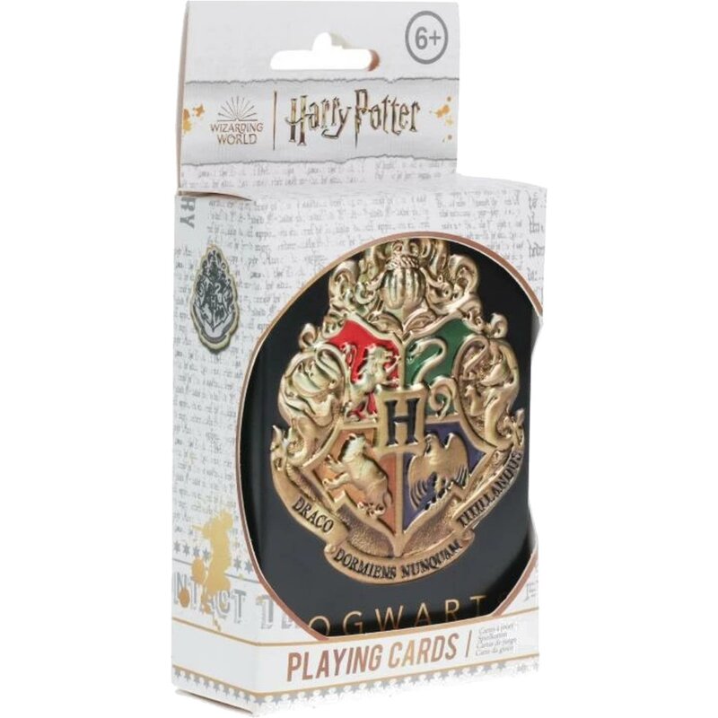 Karty do gry w metalowej puszce PALADONE Harry Potter Hogwart