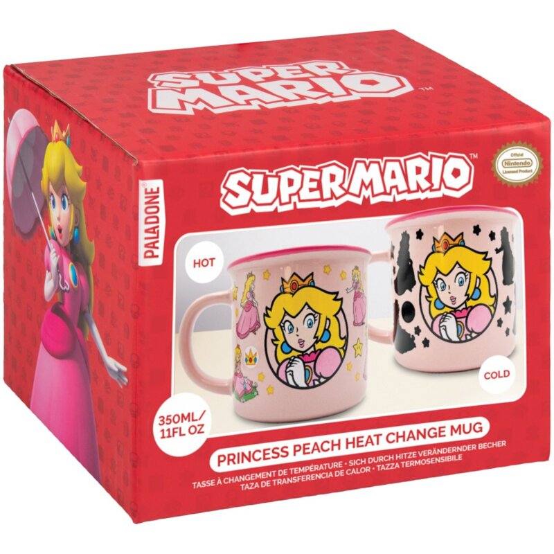 Paladone Super Mario Termoaktywny Księżniczka Peach