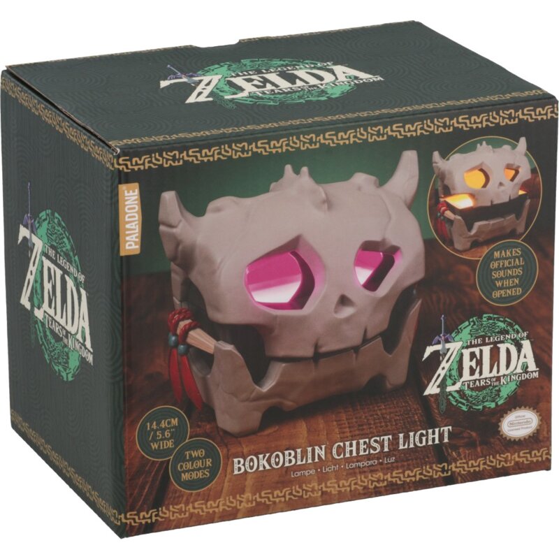 Zabawka lampka nocna PALADONE The Legend Of Zelda Skrzynia Skarbów Bokoblin
