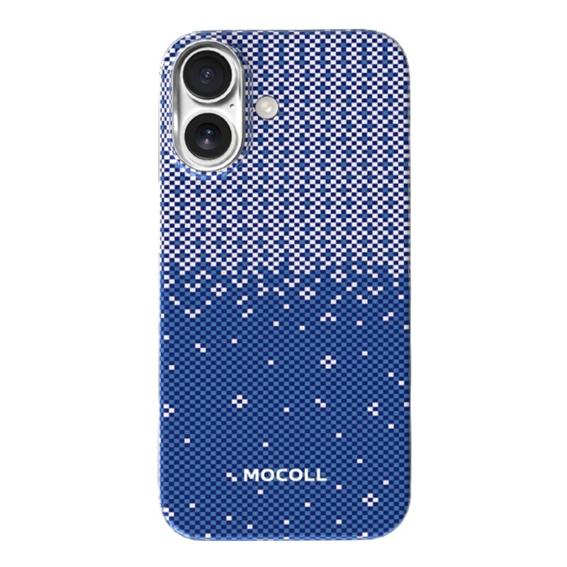 Etui MOCOLL Bulletproof Aramid Picking Blossoms do Apple iPhone 17 Niebieski