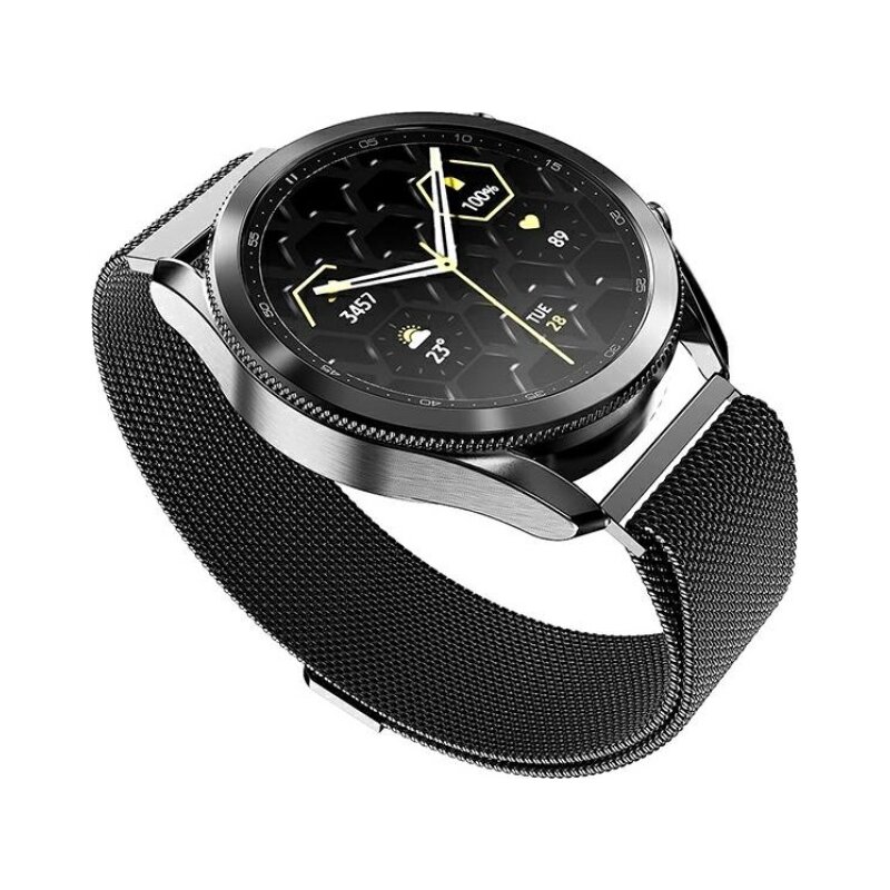 Pasek MERCURY Mesh do Apple Watch do koperty 38/40/41 mm Czarny