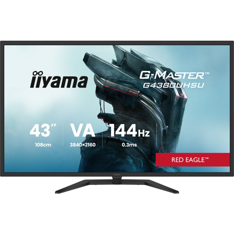 Monitor IIYAMA G-Master Red Eagle G4380UHSU-B2 43