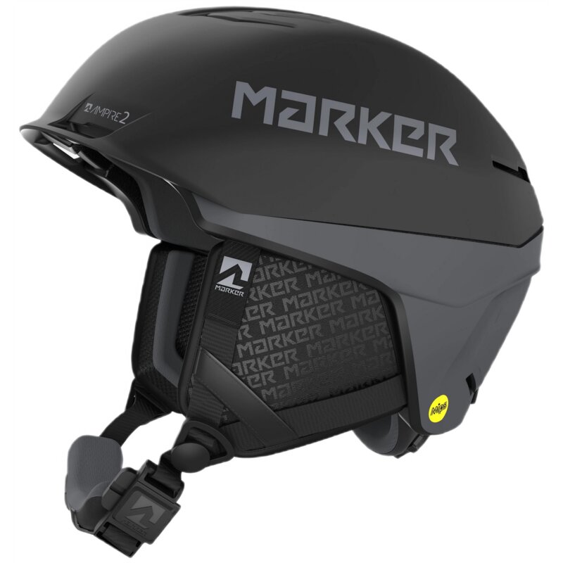 Kask narciarski Marker Ampire 2 Mips Czarno-szary 51-55 cm