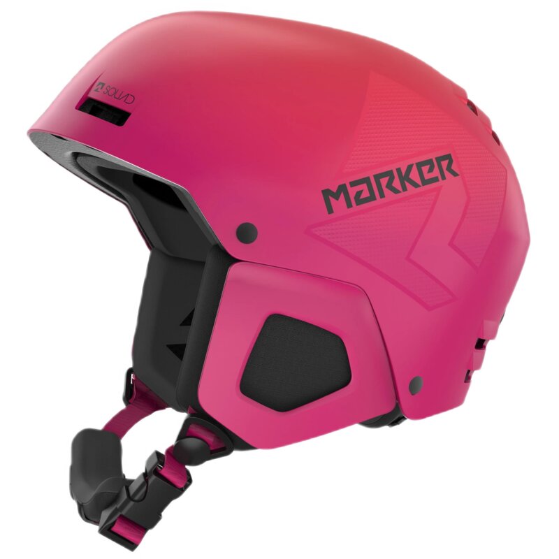 Kask narciarski MARKER Squad Junior Bordowo-pomarańczowy (rozmiar 47-51) dla dzieci