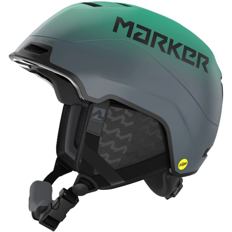 Kask narciarski MARKER Confidant Mips Zielono-fioletowy (rozmiar S)
