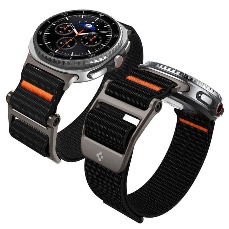 Pasek SPIGEN Durapro Flex do Samsung Galaxy Watch 8/Classic do koperty 40/44/46 mm Czarny