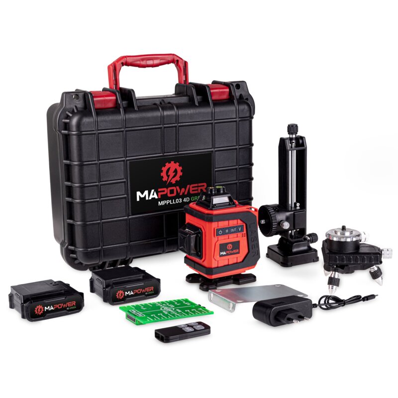 Poziomnica laserowa MAPOWER MPLL03 4D