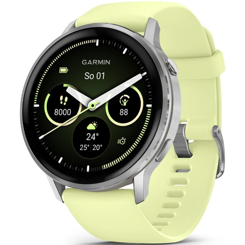 Zegarek sportowy GARMIN Venu 4 45mm Srebrny
