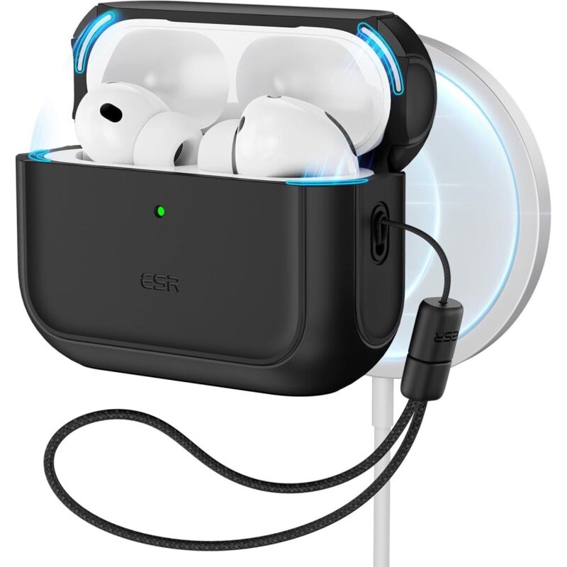 ESR Orbit Halolock Magsafe Do Apple Airpods Pro 3 Black