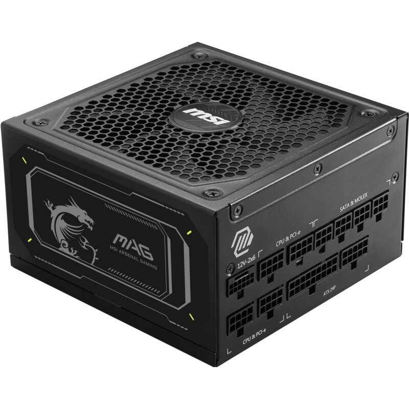 Zasilacz MSI MAG A1000GL PCIE5 II 1000W 80 Plus Gold