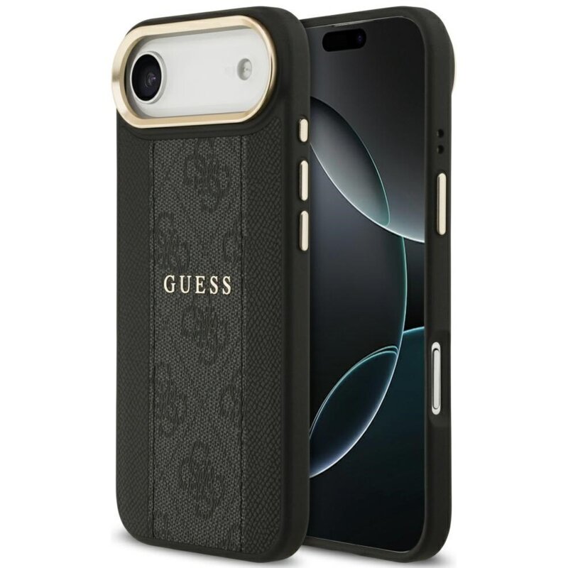 Etui GUESS 4G Stripe MagSafe do Apple iPhone Air Czarny