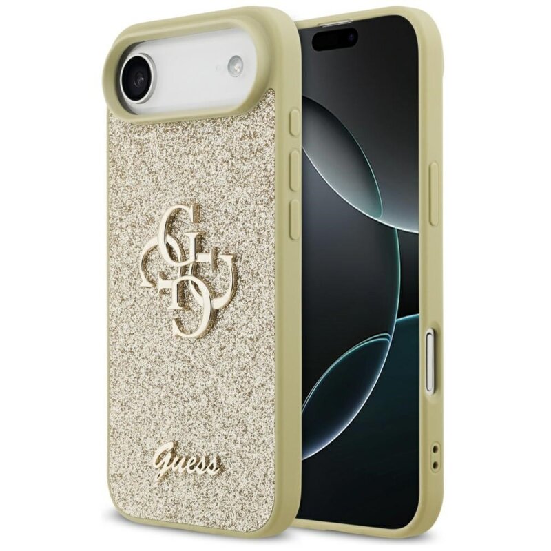 Guess Fixed Glitter Big 4G do iPhone Air złoty