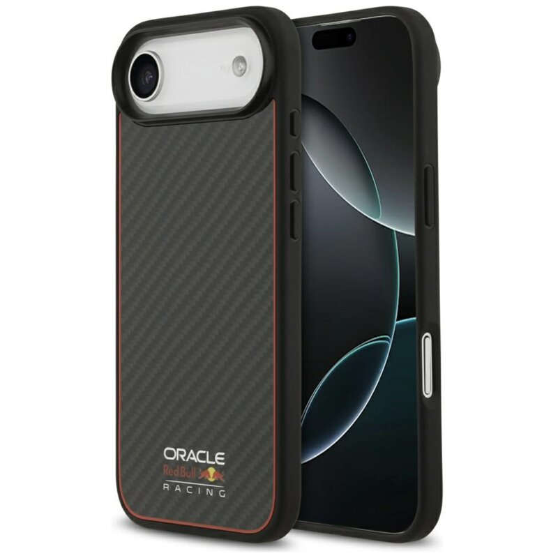 Red Bull Racing Kevlar Logo Matt MagSafe do iPhone Air Czarny